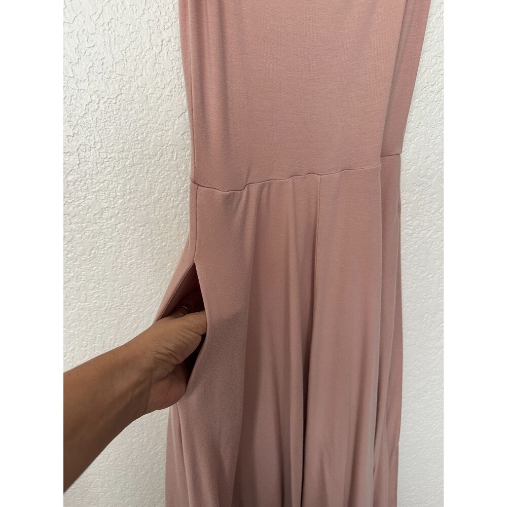 Reformation Rou Knit Midi Dress Pink Blush Size Small - Picture 6 of 10